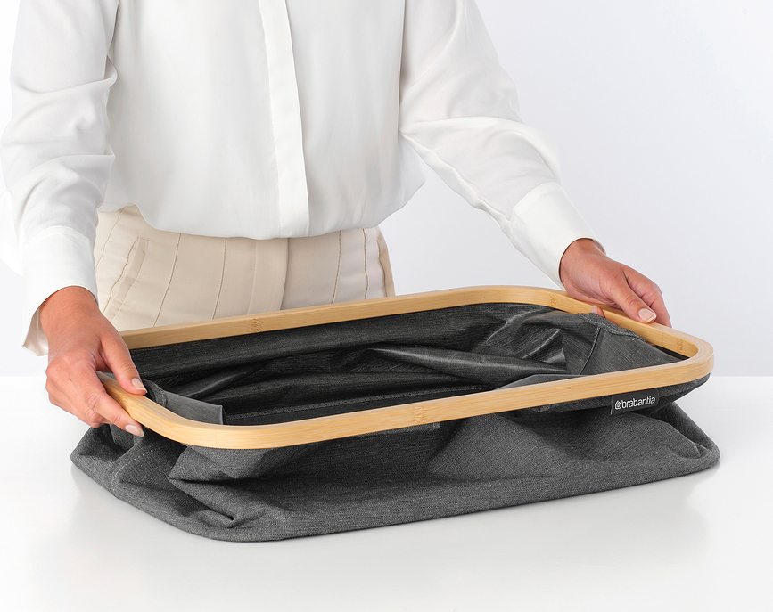 Cesto de Ropa Brabantia, 40 l, gris oscuro