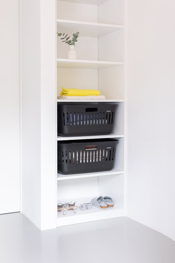 Cesto de ropa Collect-It 40 l, beige