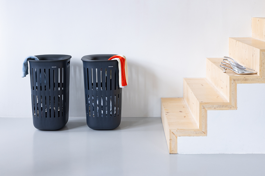 Cesto de ropa Collect-It 55 l, beige