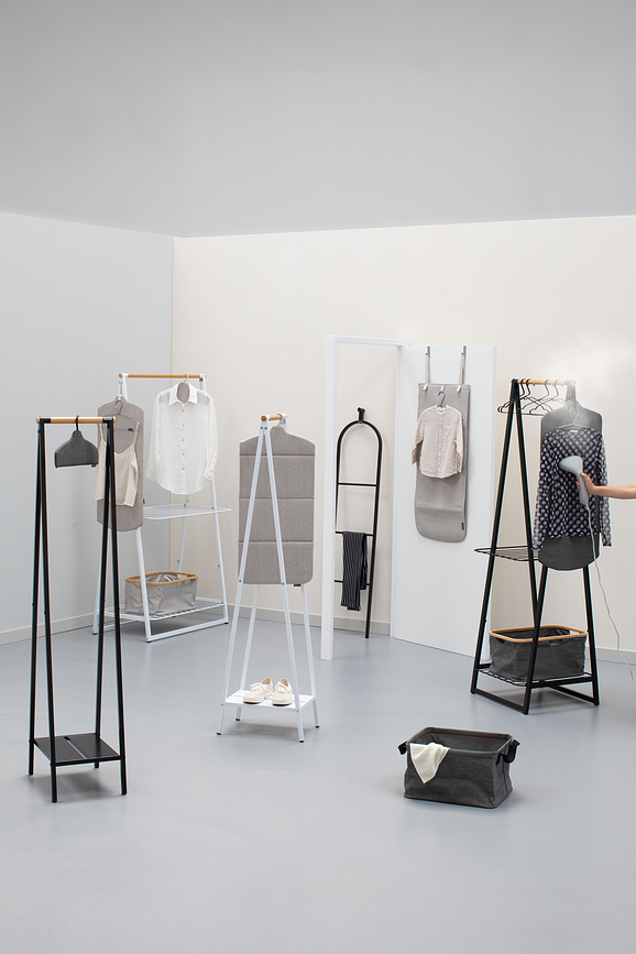 Cesto para la Colada plegable Brabantia, 35 L, gris oscuro