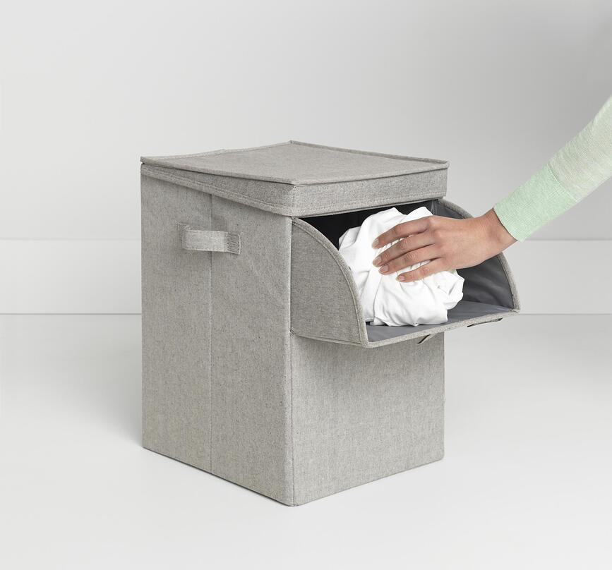 Cesto de Ropa plegable Brabantia, 35 l, antracita