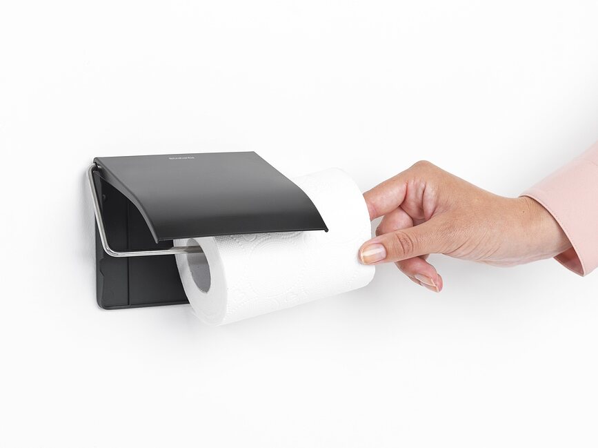 Classic Porte-papier toilette, noir