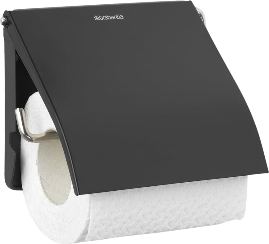 Classic Toilettenpapierhalter schwarz