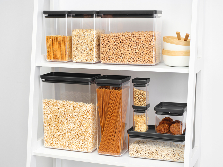 Recipiente de cocina Tasty+ 1,5 l, gris oscuro