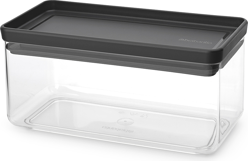 Recipiente de cocina Tasty+ 1,5 l, gris oscuro