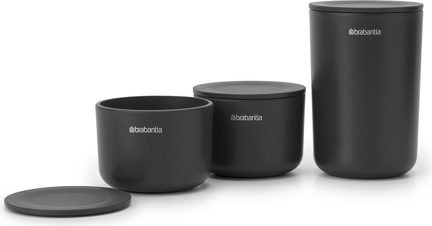 Contenedores para almacenamiento ReNew, blancos, 3 unidades