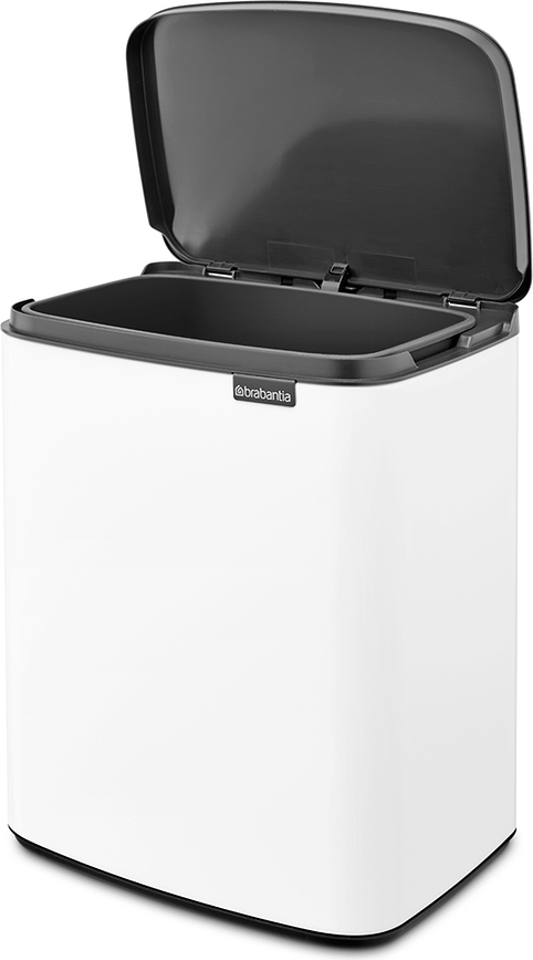 Cubo de Basura Bo, 12 l, blanco