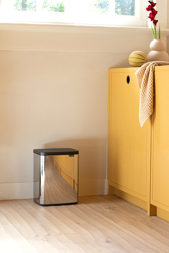 Cubo de Basura Bo, 12 l, blanco