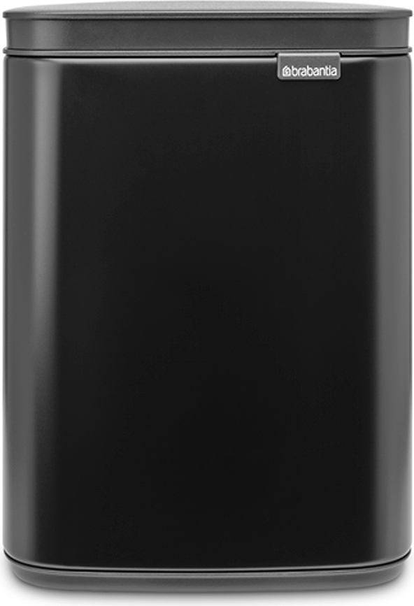 Cubo de Basura Bo, 4 l, negro mate