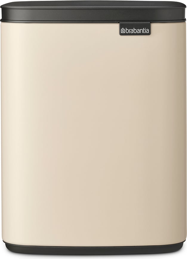 Cubo de Basura Bo, 7 l, beige claro