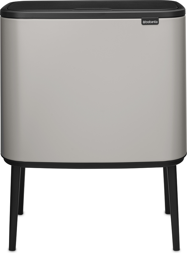 Cubo de basura Bo Touch Bin 36 l, plateado