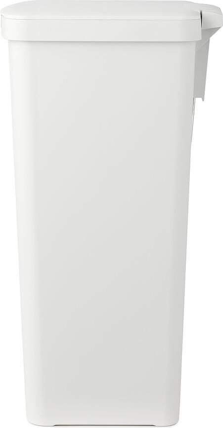 Cubo de basura con pedal StepUp 40 l, beige, reciclado