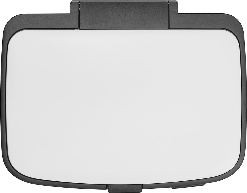 Cubo de Basura con pedal Bo, 12 L, blanco