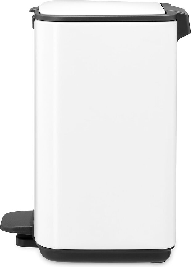 Cubo de Basura con pedal Bo, 4 L, negro mate