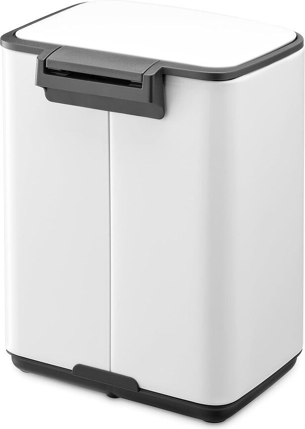 Cubo de Basura con pedal Bo, 4 L, negro mate