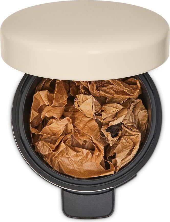 Cubo de Basura a Pedal NewIcon 3 l, negro mate