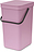 Cubo de basura para reciclaje Sort & Go 16 l, rosa