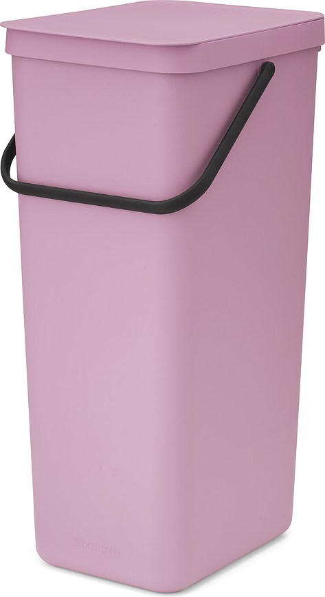 Cubo de basura Sort & Go 40 l, rosa