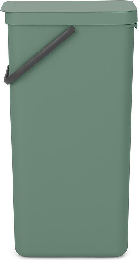 Cubo de Reciclaje Sort & Go, 40 L, gris claro