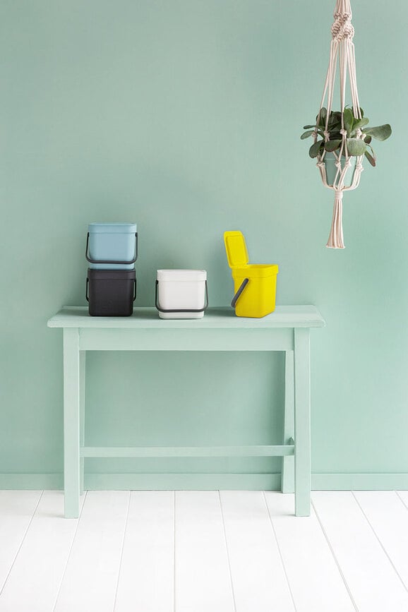 Cubo de Reciclaje Sort & Go, 3 L, antracita