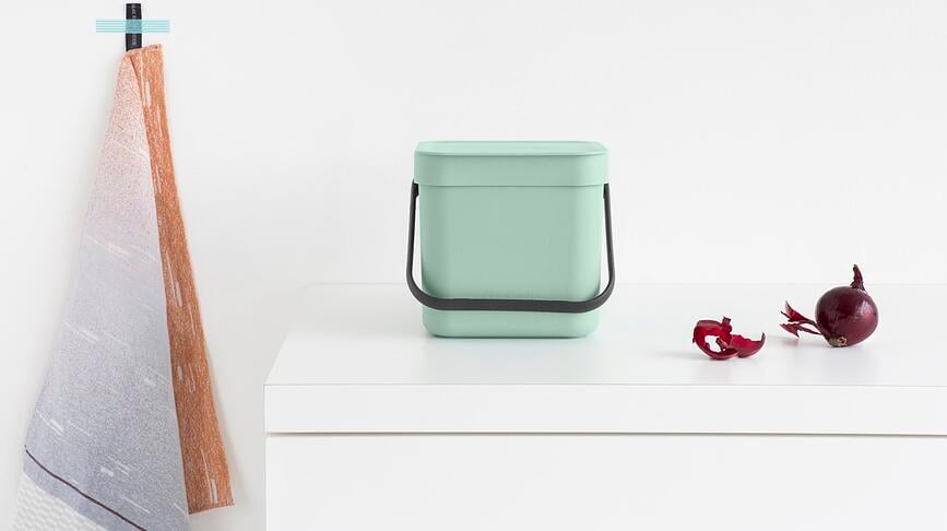 Cubo de Reciclaje Sort & Go, 3 L, antracita