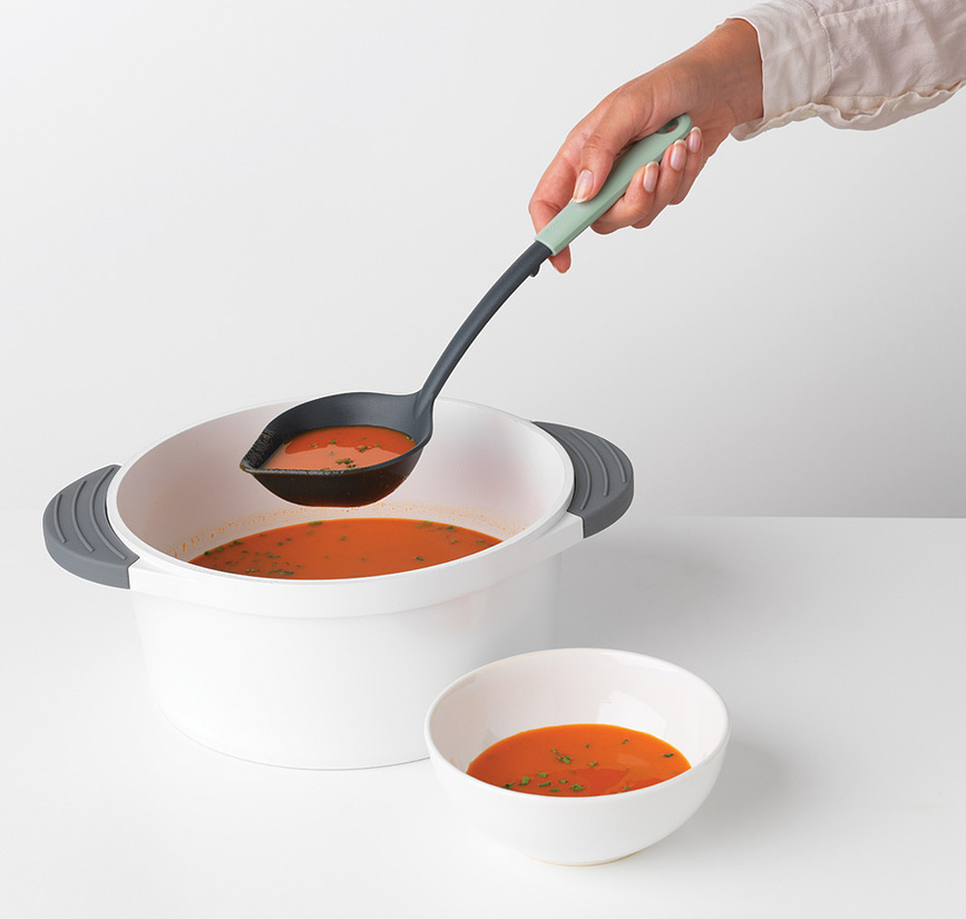 Cucharón para Sopa Tasty+, color jade