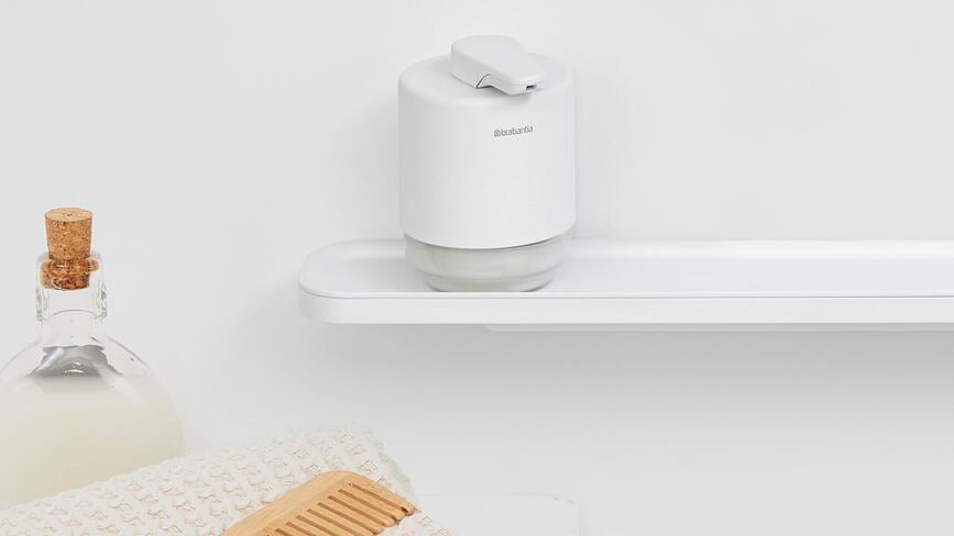 Dispensador de Jabón MindSet, blanco