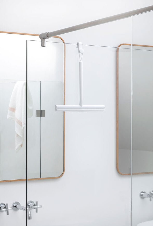 Rasqueta de Ducha ReNew, antracita, con soporte