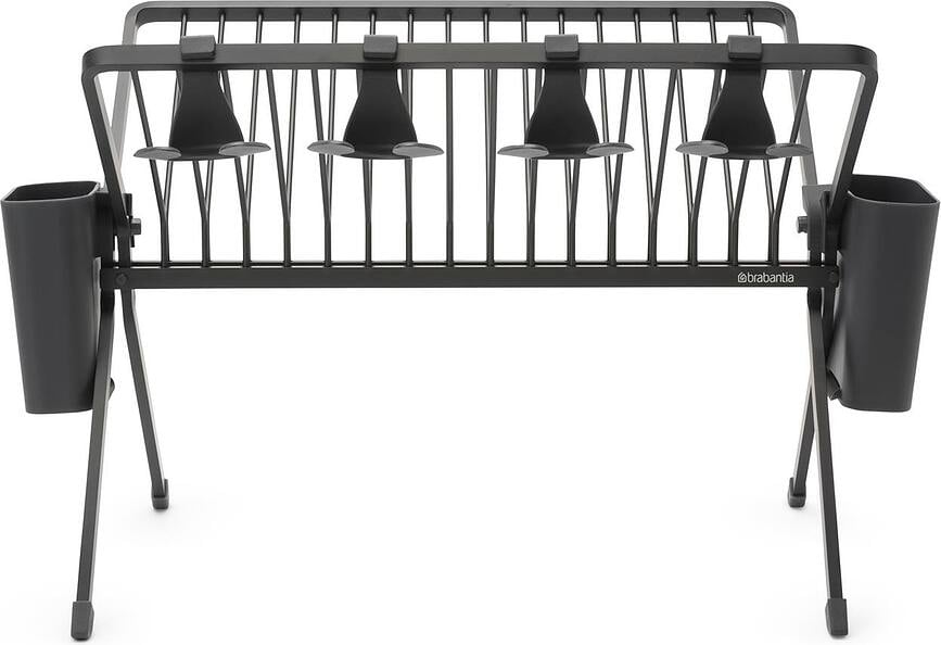 Escurridor de platos plegable Brabantia, grande, antracita
