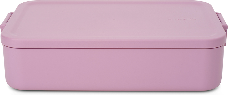 Fiambrera con compartimentos Make & Take, rosa, L