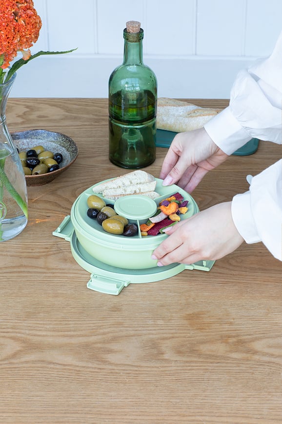 Fiambrera Make & Take, 1,3 L, gris