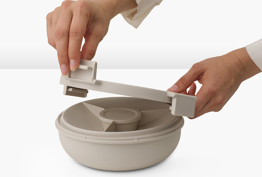 Fiambrera Make & Take, 1,3 L, gris