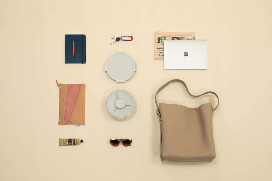 Fiambrera Make & Take, 1,3 L, gris