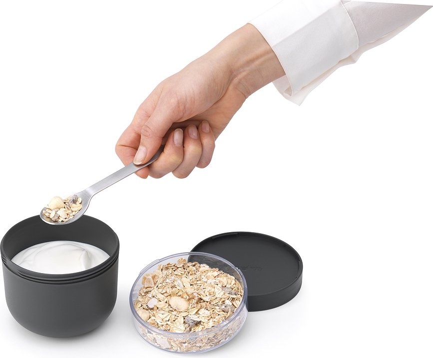 Fiambrera Make & Take 500 ml, gris