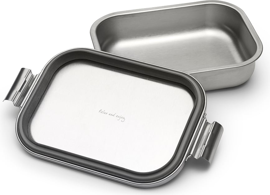 Fiambrera Make & Take de acero mate, talla M