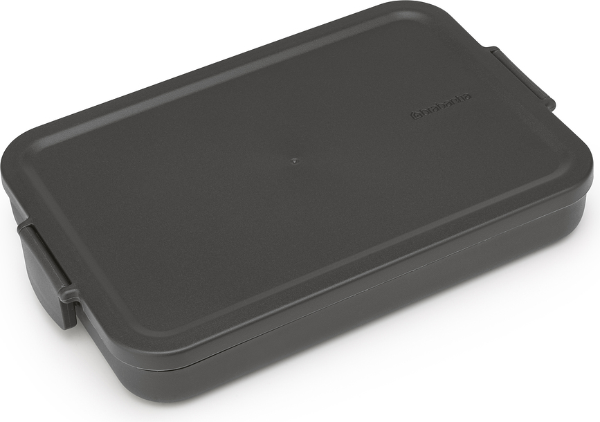 Fiambrera plana Make & Take, gris