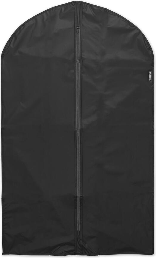Fundas protectoras para ropa Brabantia, tallas M, L y XL, negras, 3 unidades