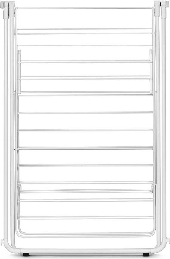 Hangon Απλώστρα Ρούχων με ράγα, 181 εκ., λευκή