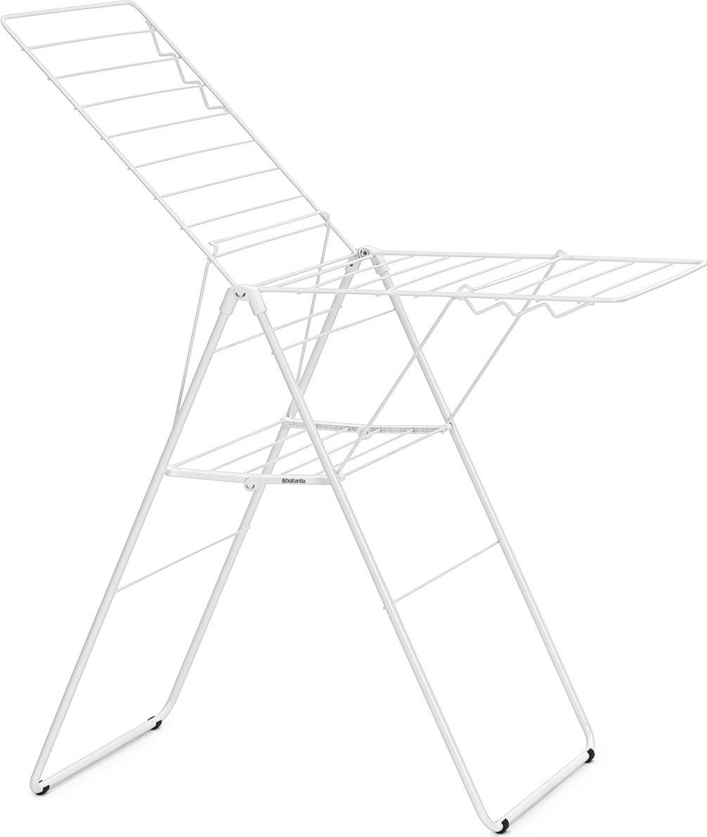 Brabantia HangOn Clothes Drying Rack, 20 Meters, White or Black on