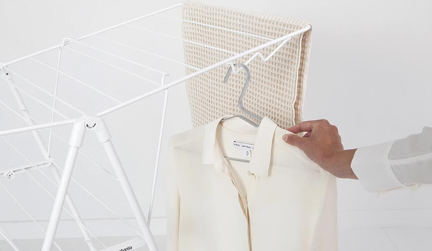 Hangon Séchoir à Linge, 108 cm, blanc