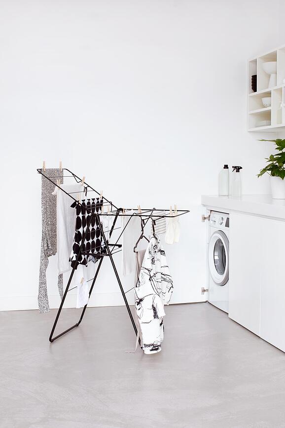 Hangon Séchoir à Linge, 108 cm, blanc