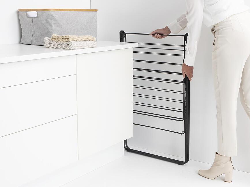 Hangon Sušilo za rublje 127 cm mat crno