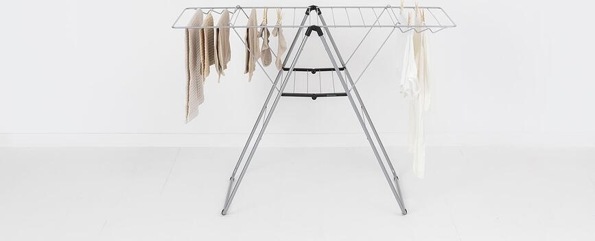 Hangon Sušilo za rublje 127 cm mat crno