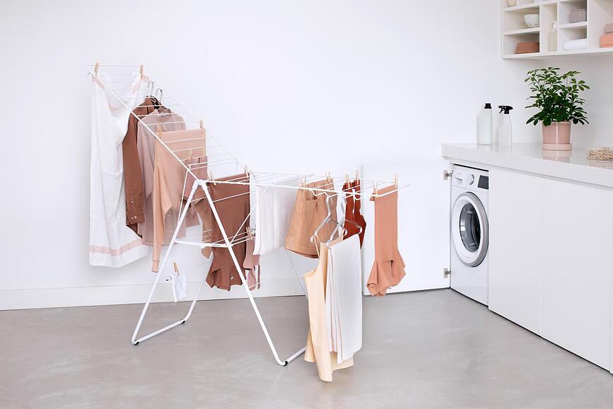 Hangon Sušilo za Rublje 181 cm metalik sivo