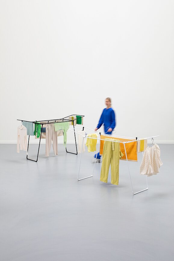 Hangon Too Απλώστρα Ρούχων, 198,3 εκ., λευκή