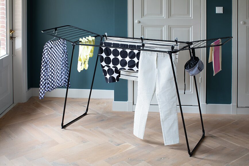 Hangon Too Απλώστρα Ρούχων, 198,3 εκ., λευκή