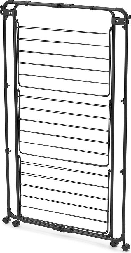 Hangon Tower Απλώστρα τριών επιπέδων, μαύρη