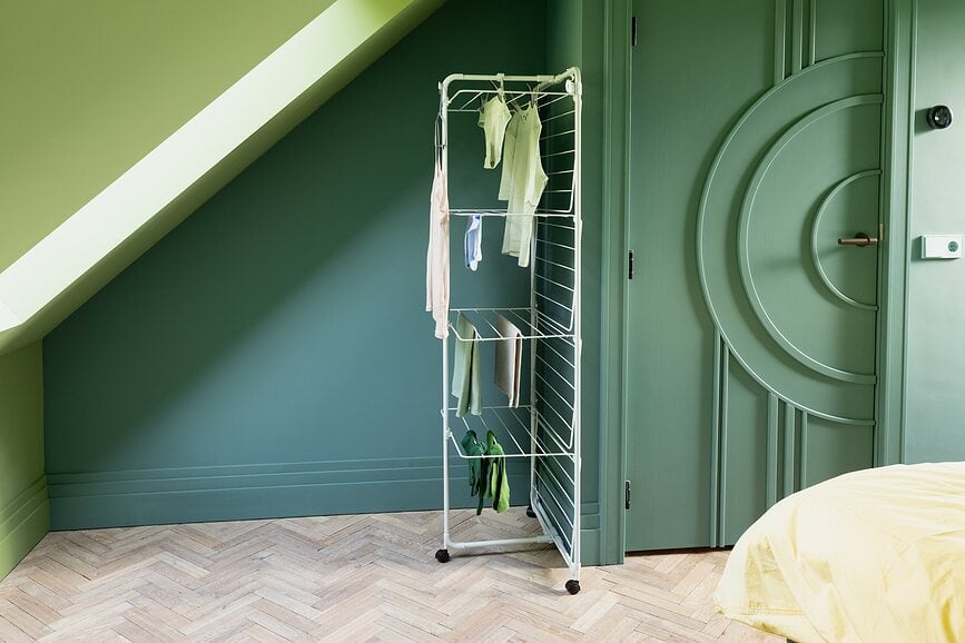 Hangon Tower Séchoir à Linge à 4 niveaux, blanc