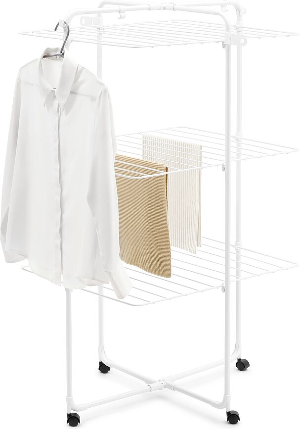 Hangon Tower Sušilnik za perilo, bel, tristopenjski