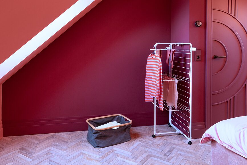 Hangon Tower Sušilnik za perilo, tristopenjski, črn